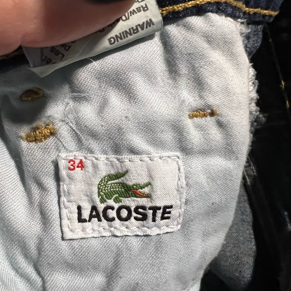 Lacoste Dark Blue Denim Skirt with Yellow Stitching also Florida Gator sporty - Picture 6 of 15